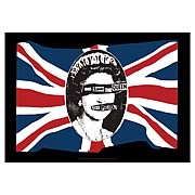 Sex Pistols God Save The Queen Fabric Poster Wall Hanging